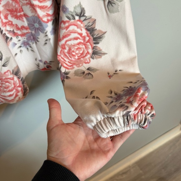 Pajama Lot Womens L Sleep Shirt Shorts Bottoms Fleece Ultra Soft Floral Set Lux - Picture 7 of 13